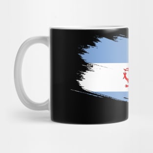 Wales Argentina flag, Welsh Patagonia Mug